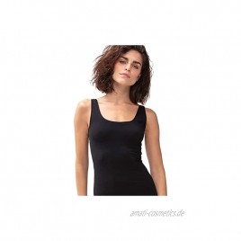 Mey Damen-Shirt aus 92% Bio-Baumwolle mit Breiten Trägern & Rundhalsausschnitt Als Unterhemd oder Tanktop für Frauen Schmale Form ohne Seitennähte natürliches Tragegefühl 3 Farben Gr. XS-3XL