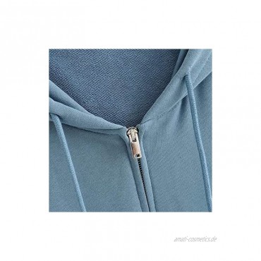 Damen Y2K Sweatshirt Übergroße Schmetterling Grafik Strass Zip Up Hoodies E-Girl Jahre Jahre Grauer Diamant Streetwear Jacke