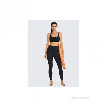 CRZ YOGA Damen Sports Yoga Leggings Sporthose mit Hoher Taille-Nackte Empfindung -63cm