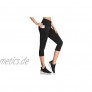 SIMIYA Damen Leggings Lang Frauen Sporthose Stretch und Hohe Taille 3 4 Hose 1 Pack