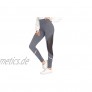 Sykooria Sport Mesh Leggings Damen Blickdicht Fitnesshose Hohe Taille Yogahose mit Taschen für Sport und Alltag