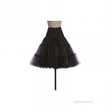 GRACE KARIN 50s Petticoat Unterrock Rockabilly Reifrock Damen Ballettrock CL8922
