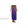 Nuofengkudu Damen Lange Hippie Rocke Luftige Boho Thai Muster Binden Taille Elegante Zigeuner Maxi Röcke Skirts