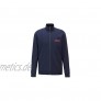 BOSS Herren Authentic Jacket Z Loungewear-Jacke mit hochgeschlossenem Kragen Blockstreifen und Logo-Print