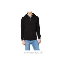 Urban Classics Herren Sweatshirtjacke Basic Zip Hoody einfarbig Kapuzensweatshirt in vielen Farben Größe S bis XXL