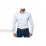 BARBONS Herren-Hemd Bügelleicht Tailored-Fit Langarm-Hemd für Business Hochzeit Büro Freizeit
