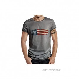 Gasoline Bandit US Army T-Shirt: USA Flag Vintage Air Force