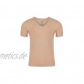 OLYMP T-Shirt Level Five Body fit V-Ausschnitt weiß