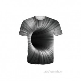 Rave on Friday Herren T-Shirt 3D Druck Sommer Tshirt Casual Unisex Lustiges Kurze Ärmel Rundhals Tee Shirt Tops S-3XL