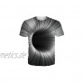 Rave on Friday Herren T-Shirt 3D Druck Sommer Tshirt Casual Unisex Lustiges Kurze Ärmel Rundhals Tee Shirt Tops S-3XL